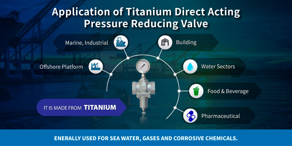 Application of Z-Tide Titanium Direct Acting Pressure Reducing Valve