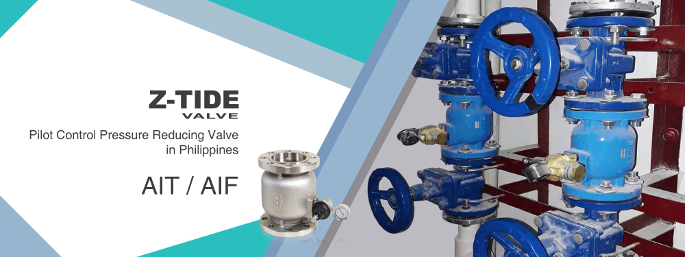 Z-Tide pilot control pressure reducing valve for water supply system